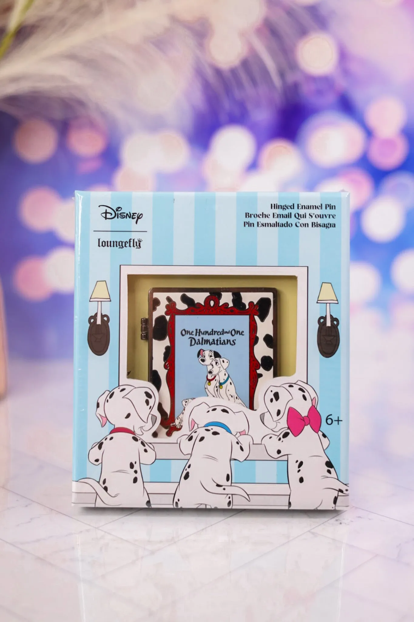 101 Dalmatians Book Hinged Pin