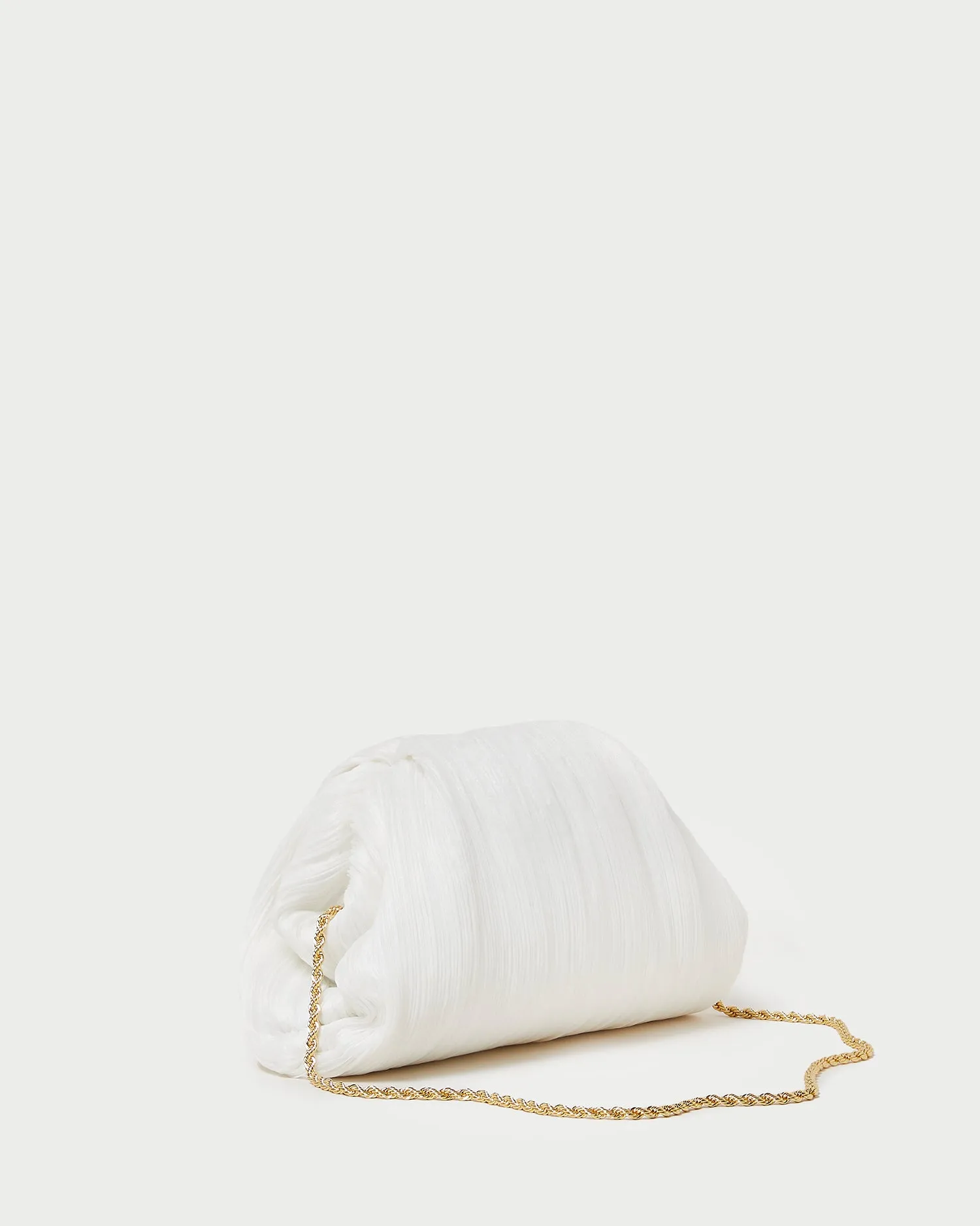 Bailey Pearl Pleated Dome Clutch