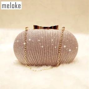 Bling evening bags luxury folds banquet bags sequin wedding dinner bags for girls party dinner bags