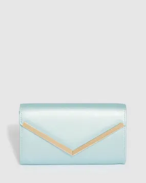 Blue Cindy Evening Clutch Bag