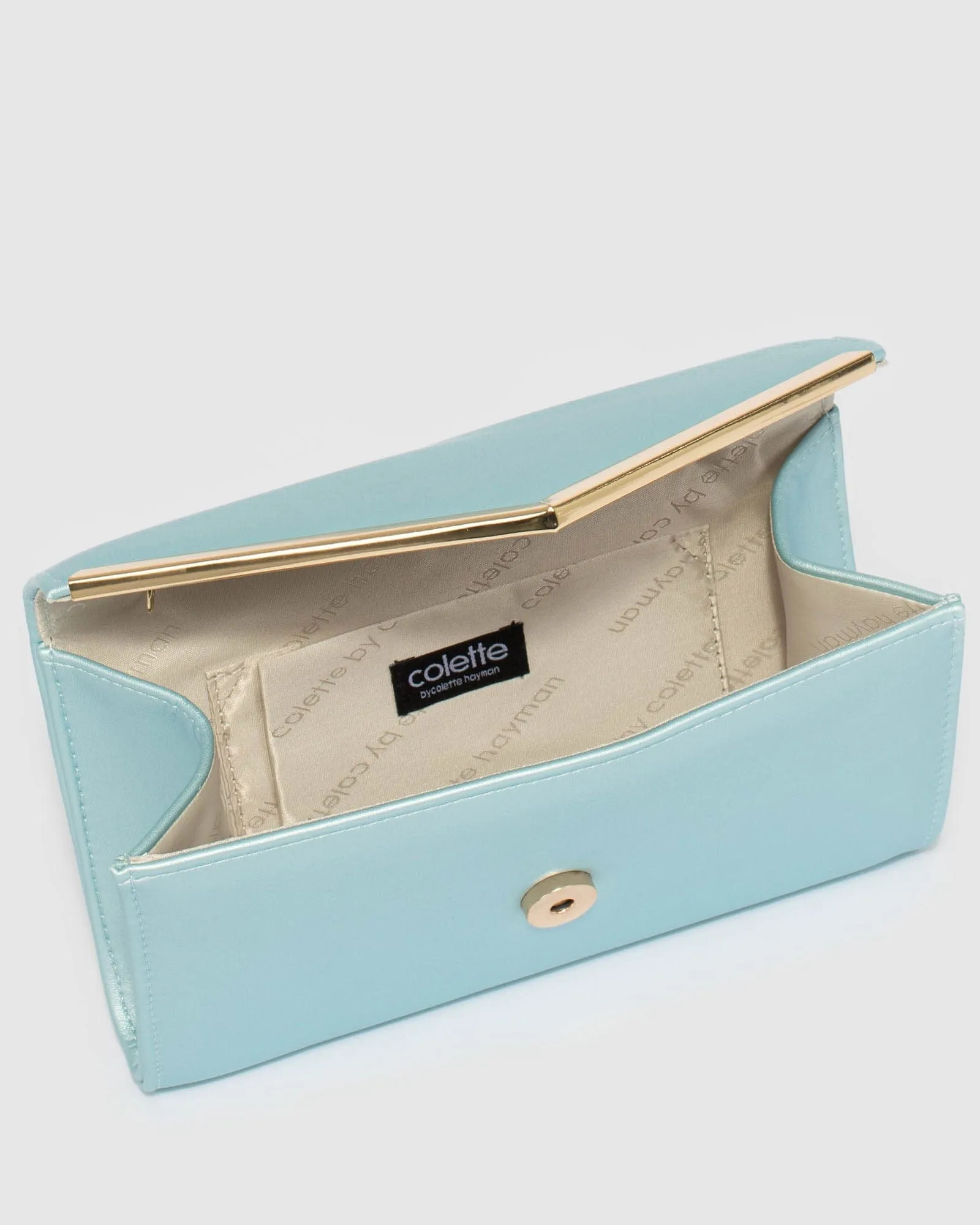 Blue Cindy Evening Clutch Bag