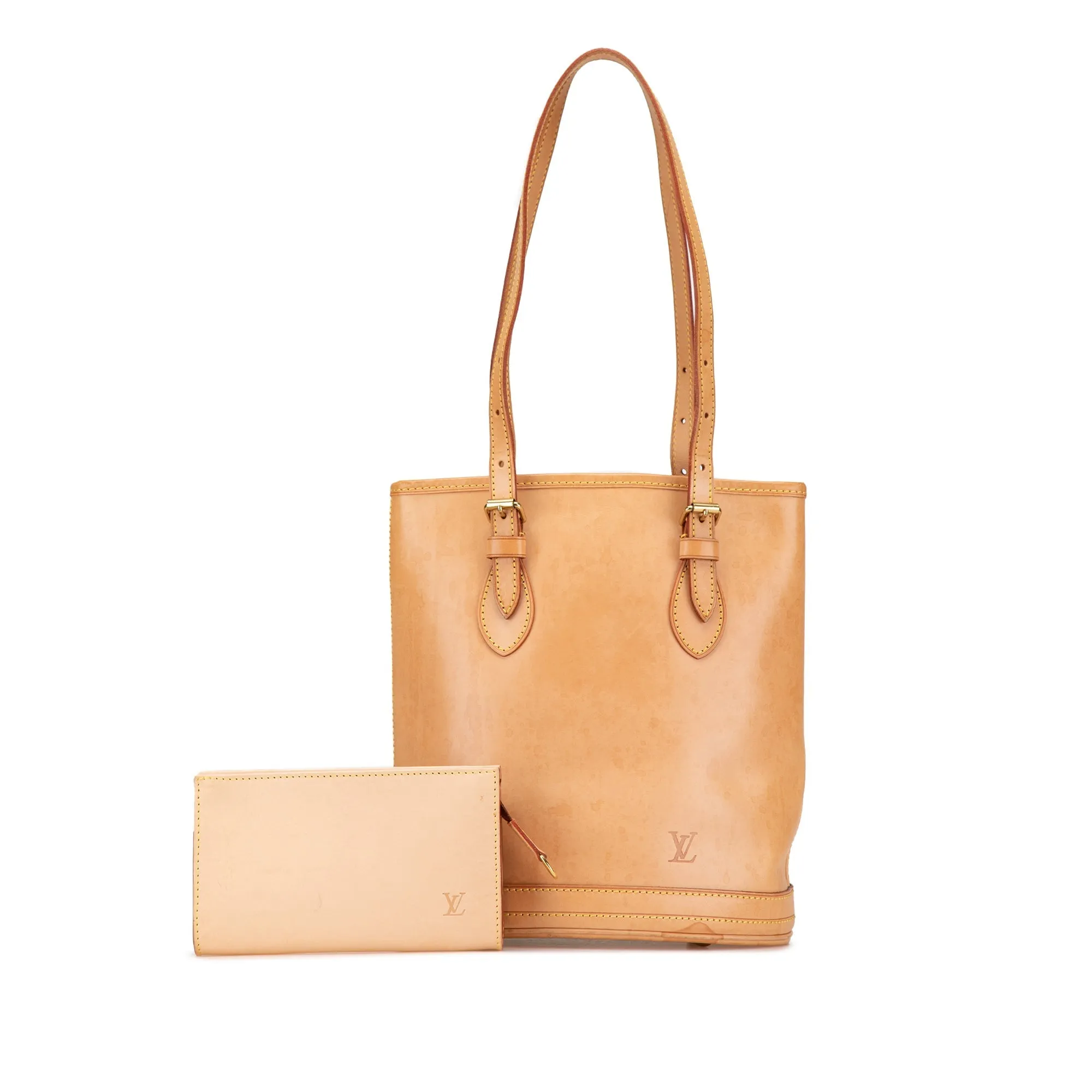 Brown Louis Vuitton Nomade Petit Bucket