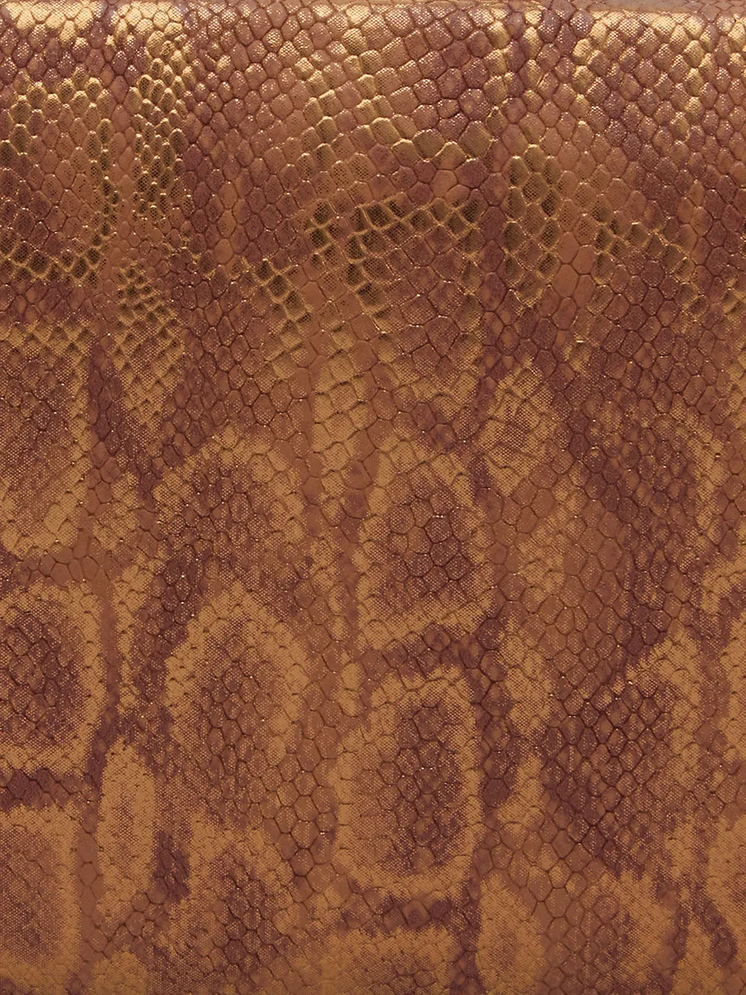 Caprese Party Merle Box Clutch Medium Copper