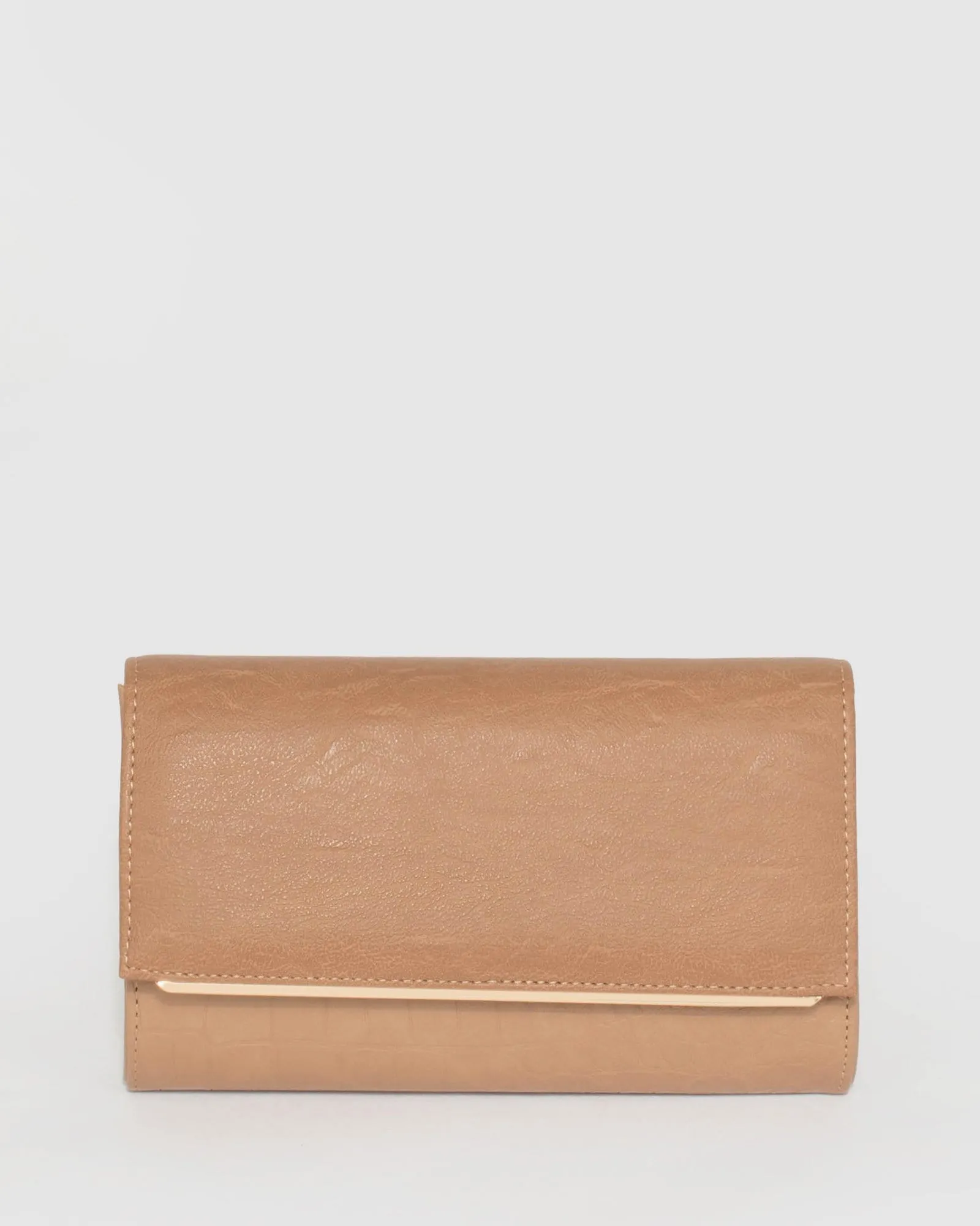 Caramel Serenity Clutch Bag