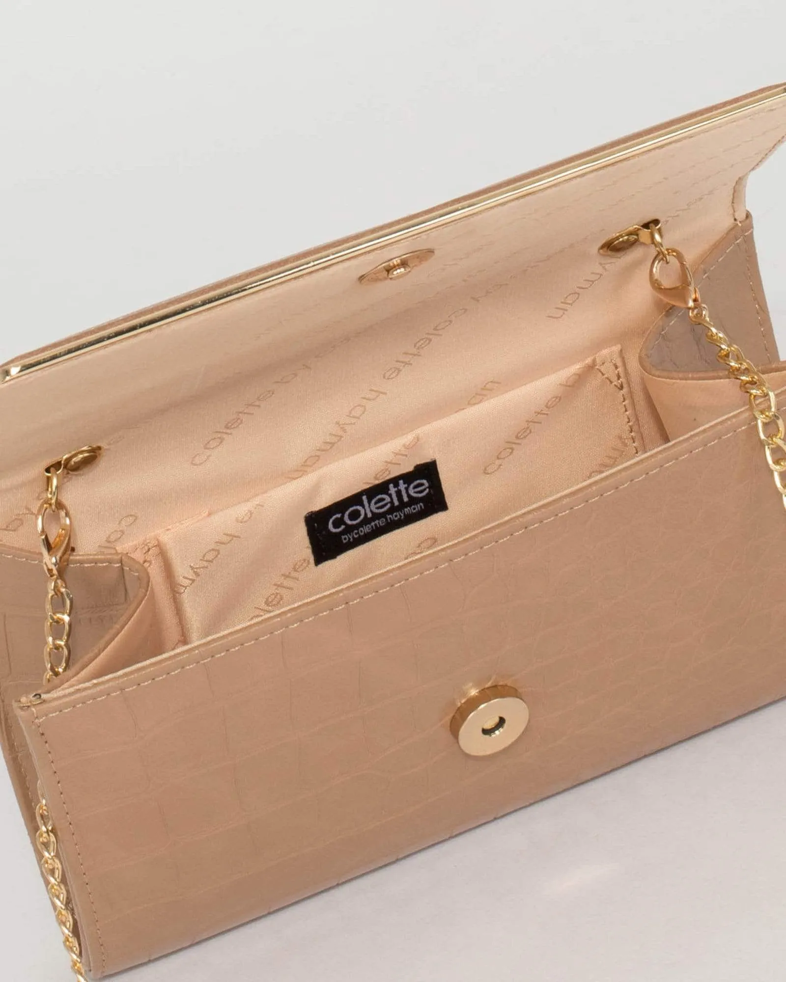 Caramel Serenity Clutch Bag