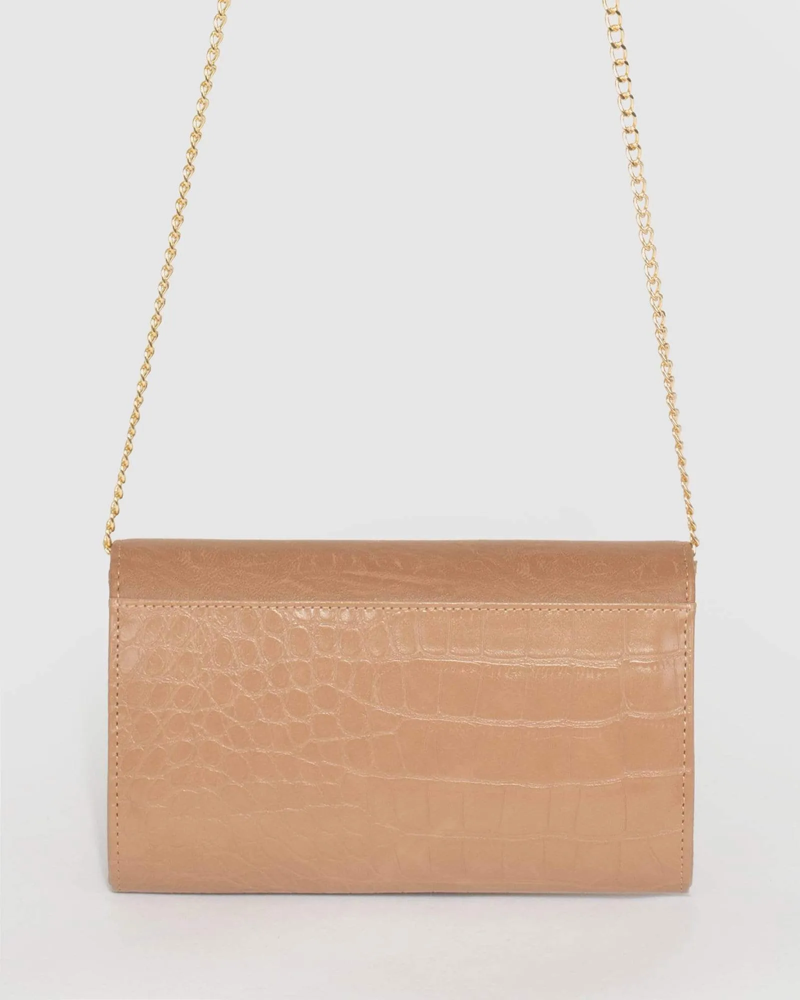 Caramel Serenity Clutch Bag
