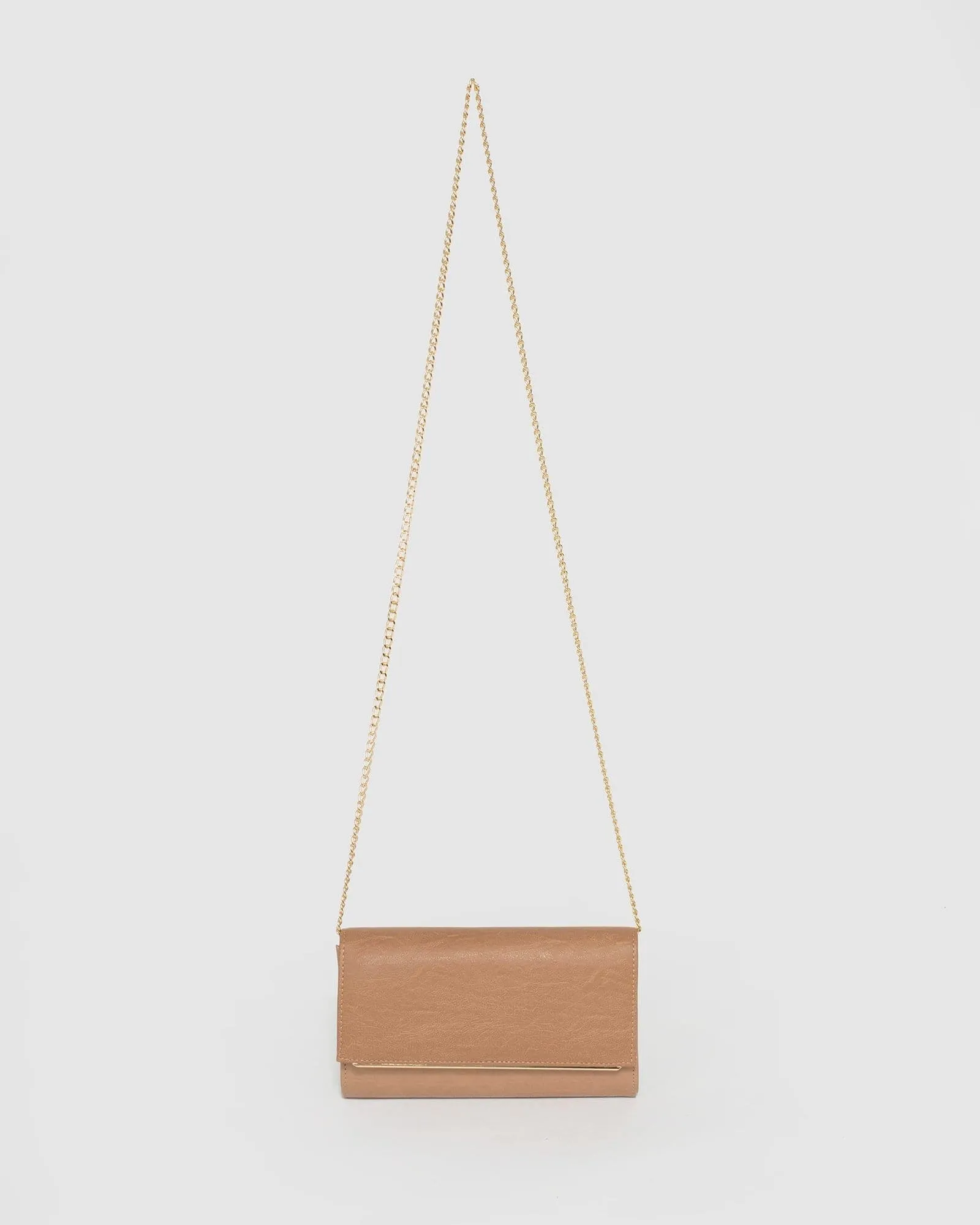 Caramel Serenity Clutch Bag