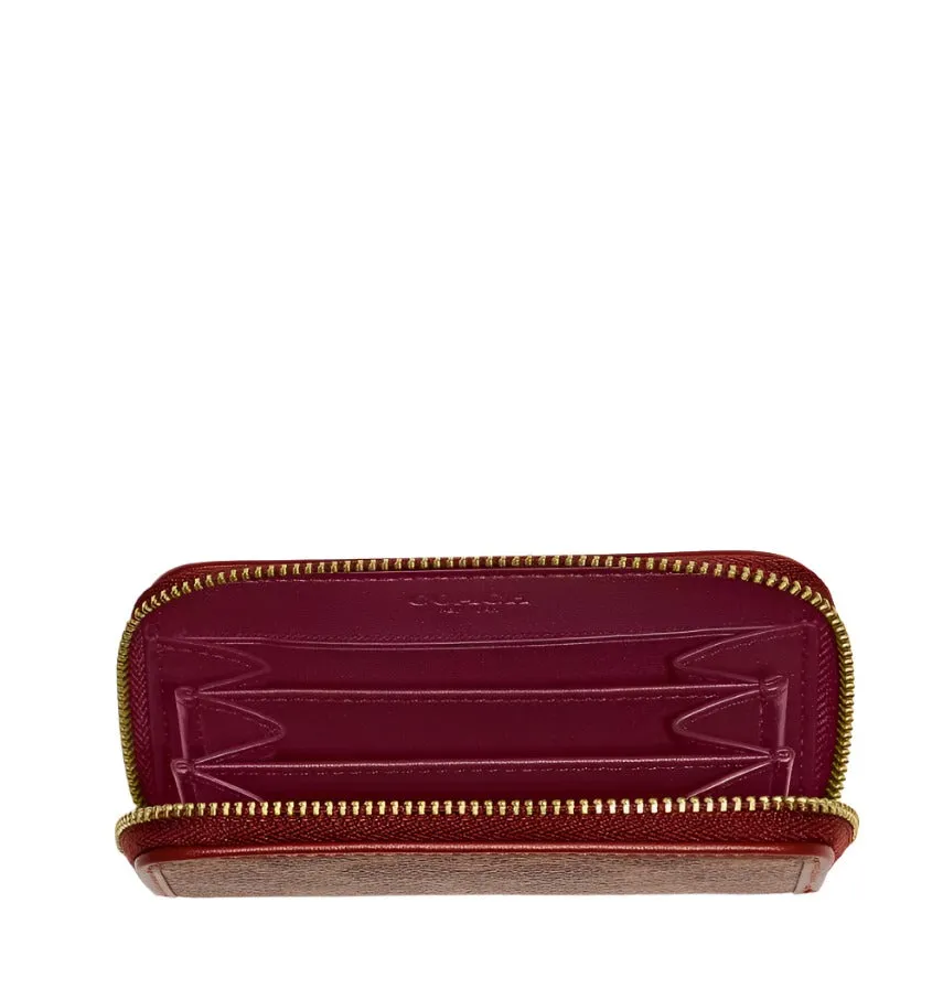 Coach Small Zip Around Card Case