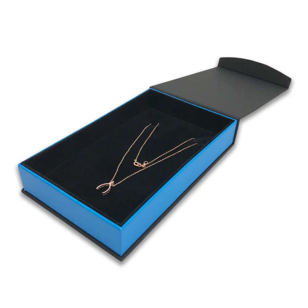 Cobalt Blue Deluxe Magnetic Flap Box