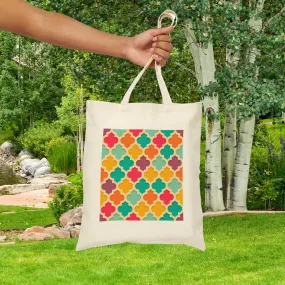 Colorful Arabesque Tote Bag