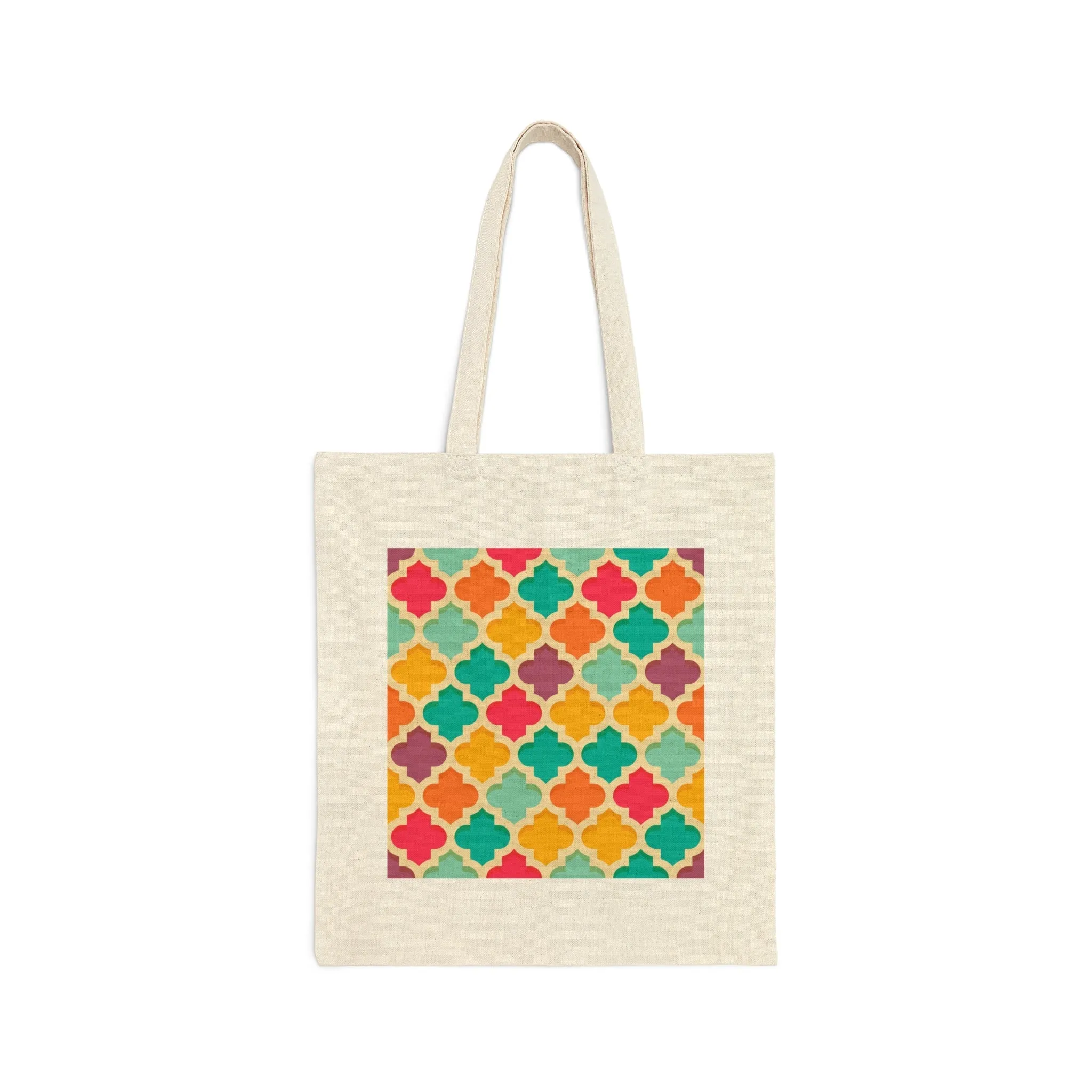 Colorful Arabesque Tote Bag