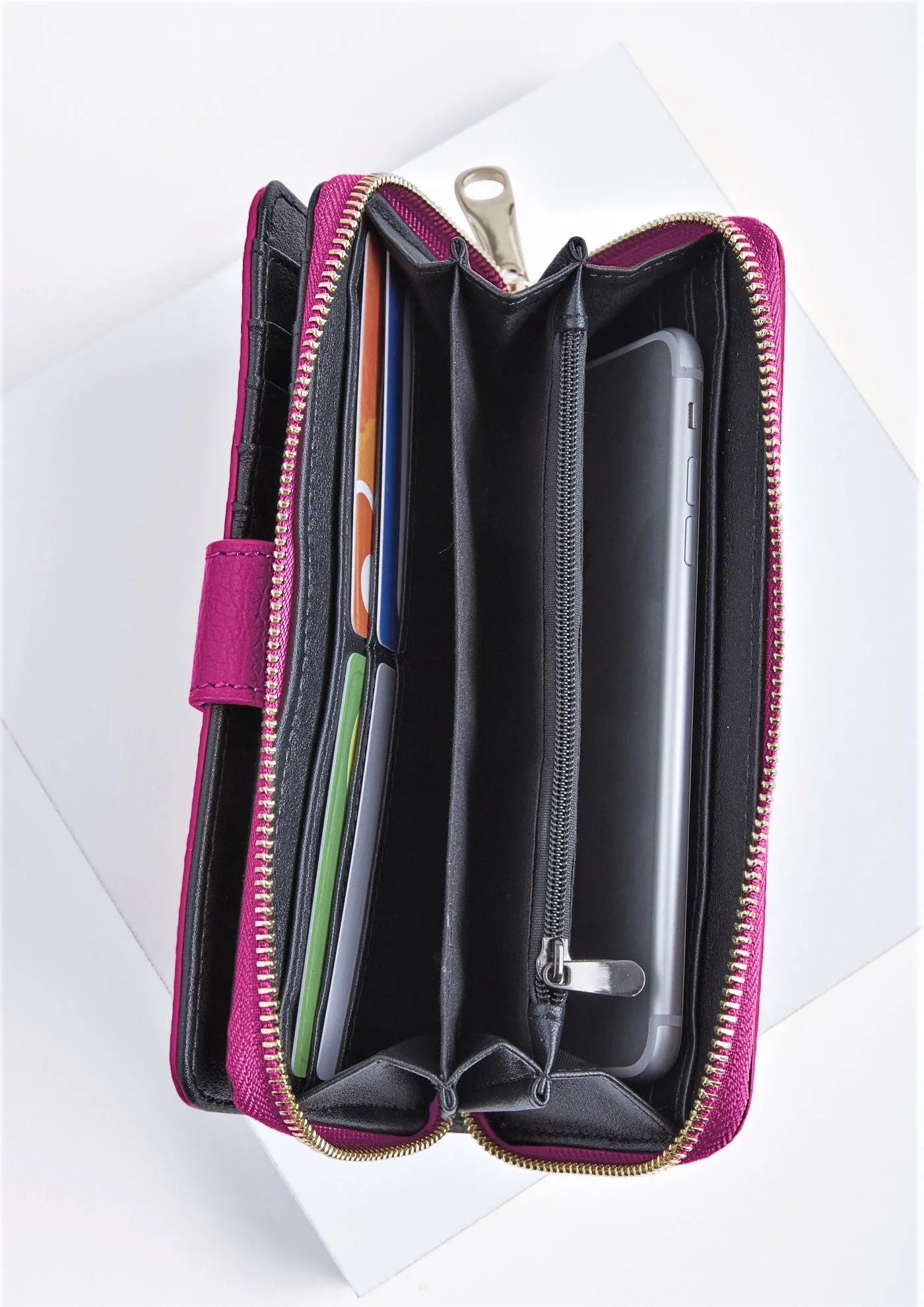 Eva Large Wallet Pink 2NDS