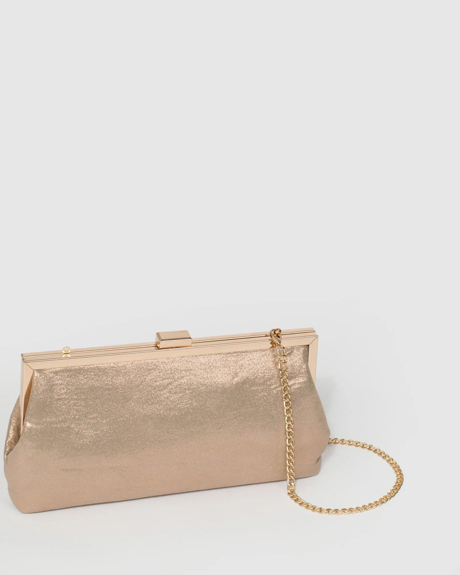 Gold Arya Clutch Bag