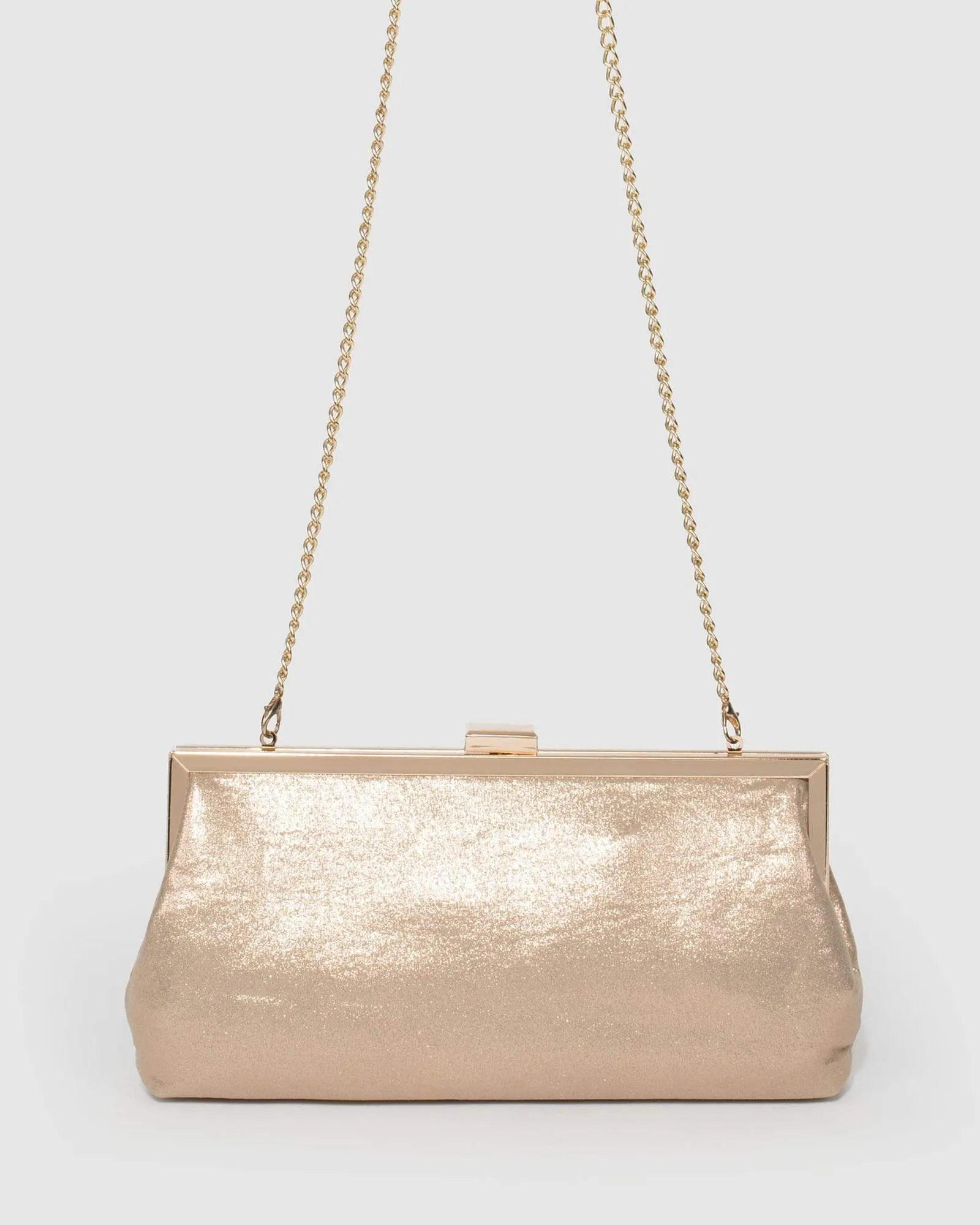 Gold Arya Clutch Bag