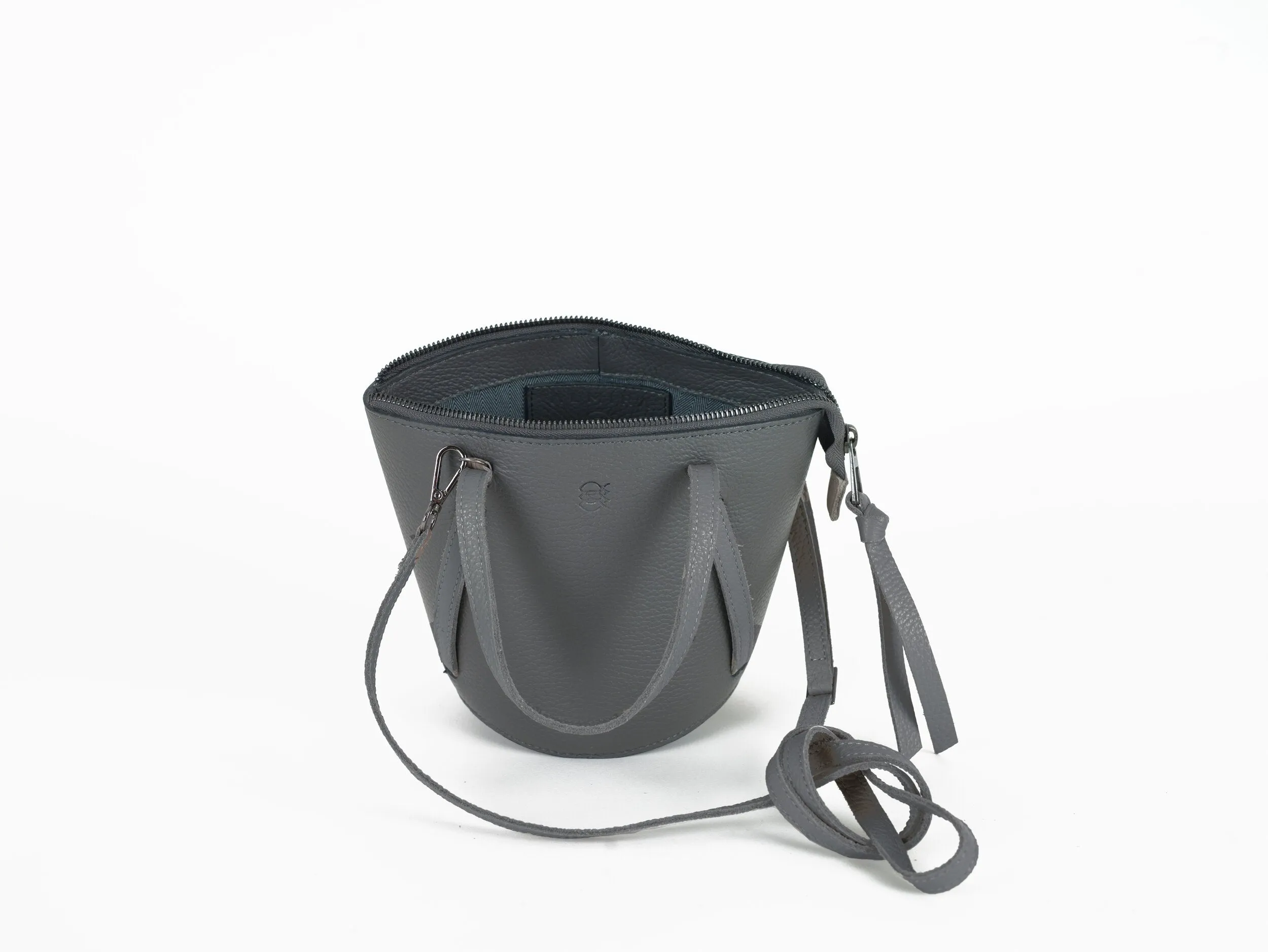 Grey | Classic Bucket Bag