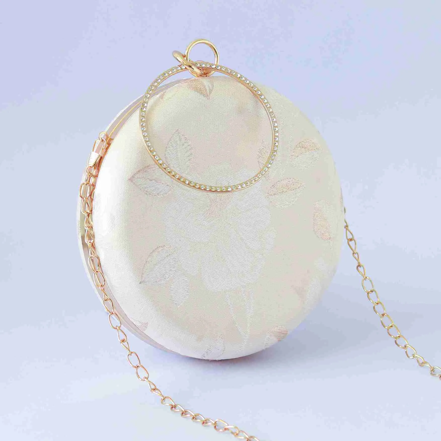 Gulab Silk Brocade Clutch