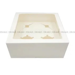 Hamper Box Premade - 2 Cupcakes & 2 Jar Cakes (Set Of 2 Boxes) B103