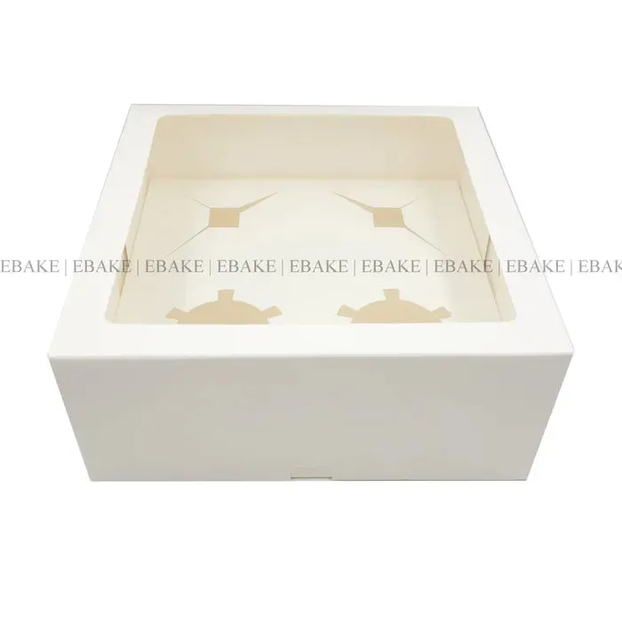 Hamper Box Premade - 2 Cupcakes & 2 Jar Cakes (Set Of 2 Boxes) B103