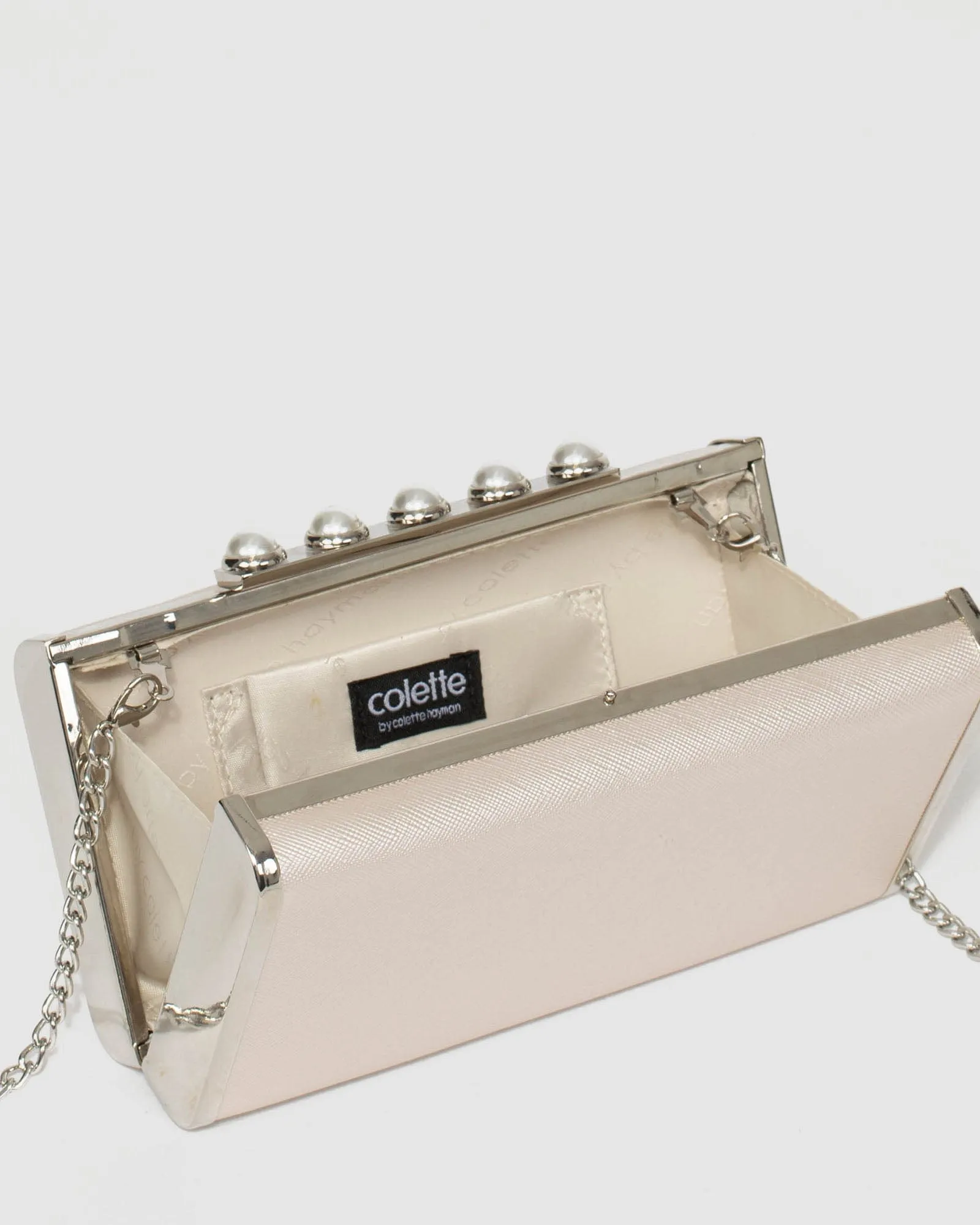 Ivory Amberlie Clutch Bag