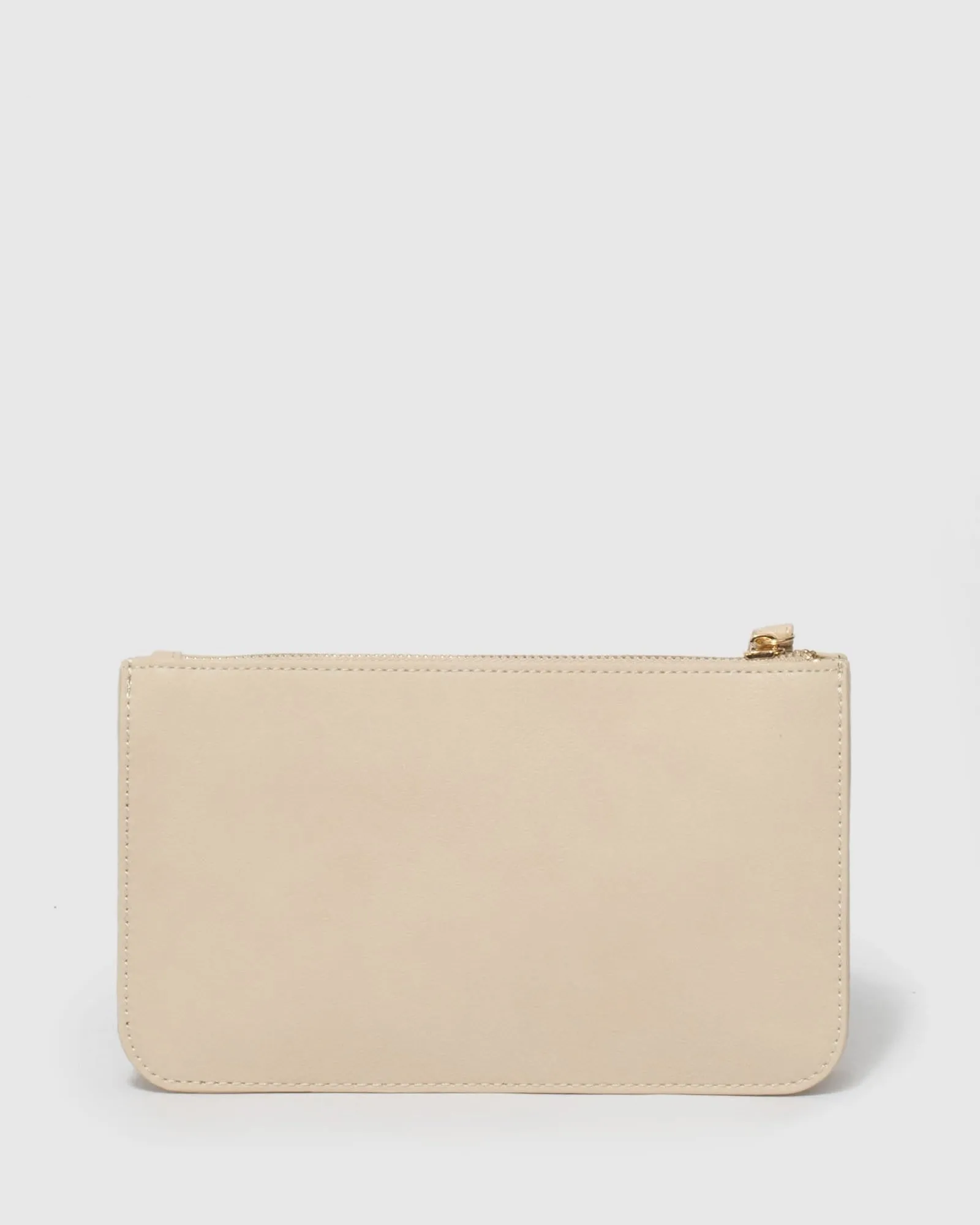 Ivory Willow Wristlet Clutch Bag