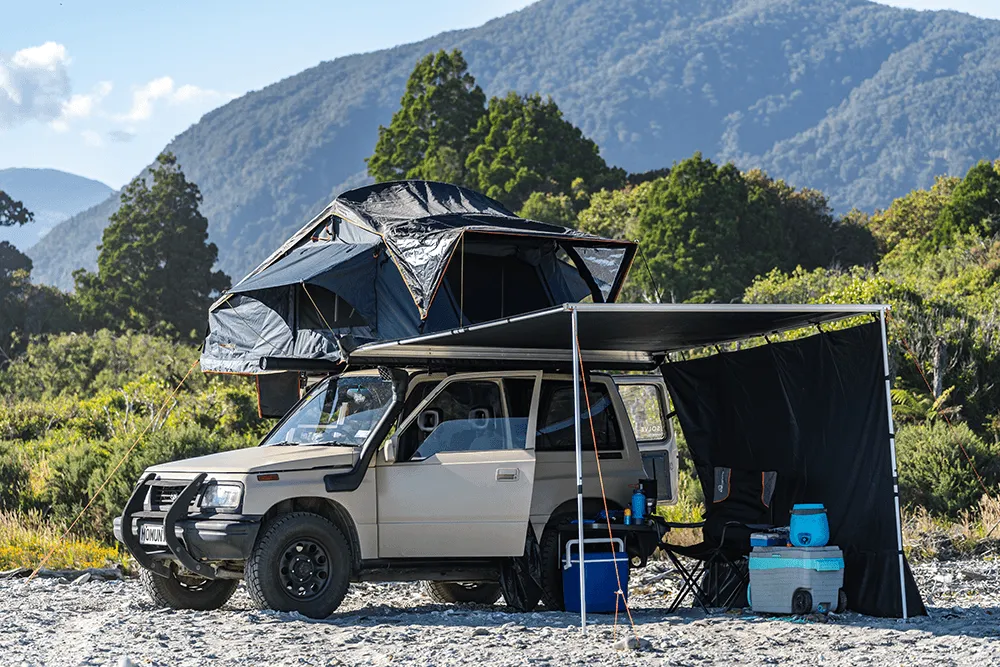 Kiwi Camping Tuatara Soft Shell Rooftop Tent - Extended
