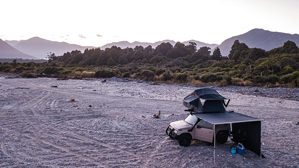 Kiwi Camping Tuatara Soft Shell Rooftop Tent - Extended