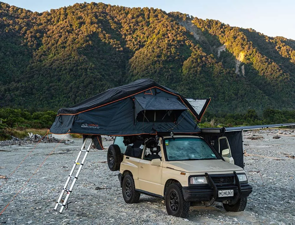 Kiwi Camping Tuatara Soft Shell Rooftop Tent - Extended