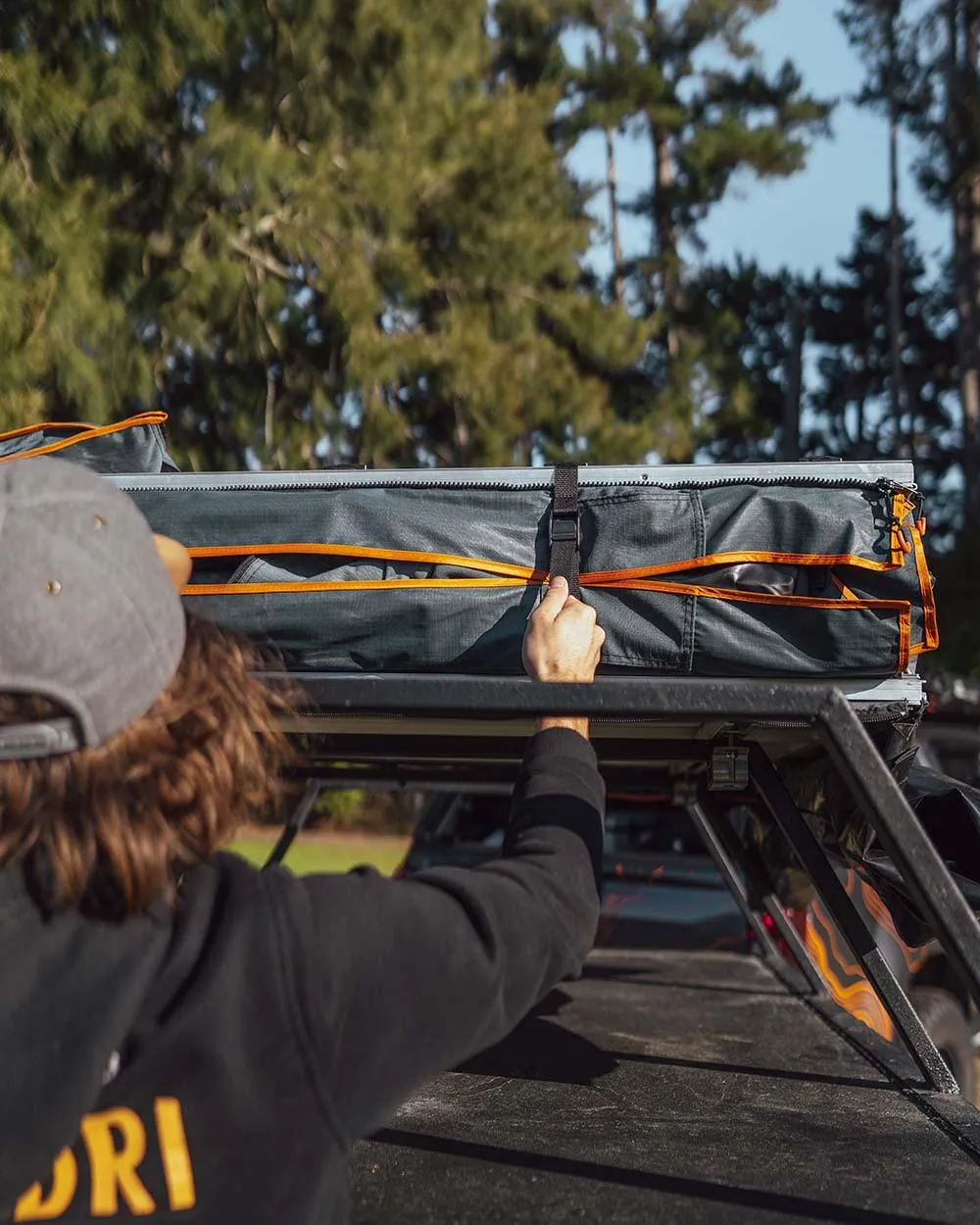 Kiwi Camping Tuatara Soft Shell Rooftop Tent - Extended