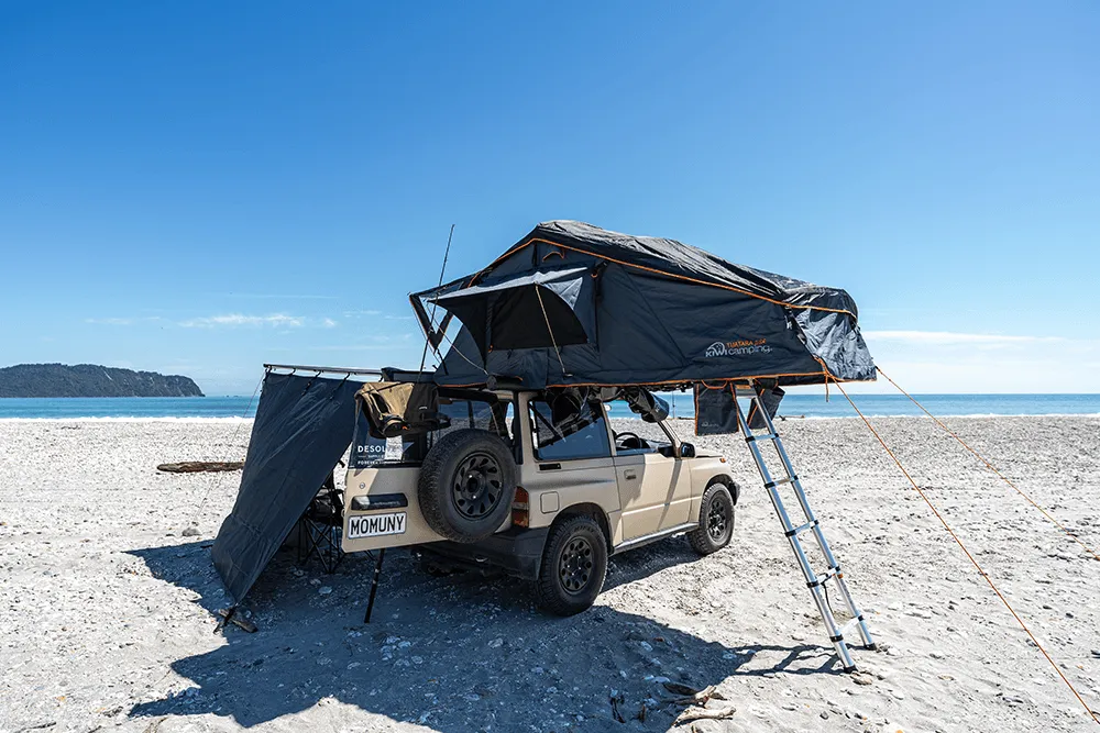Kiwi Camping Tuatara Soft Shell Rooftop Tent - Extended
