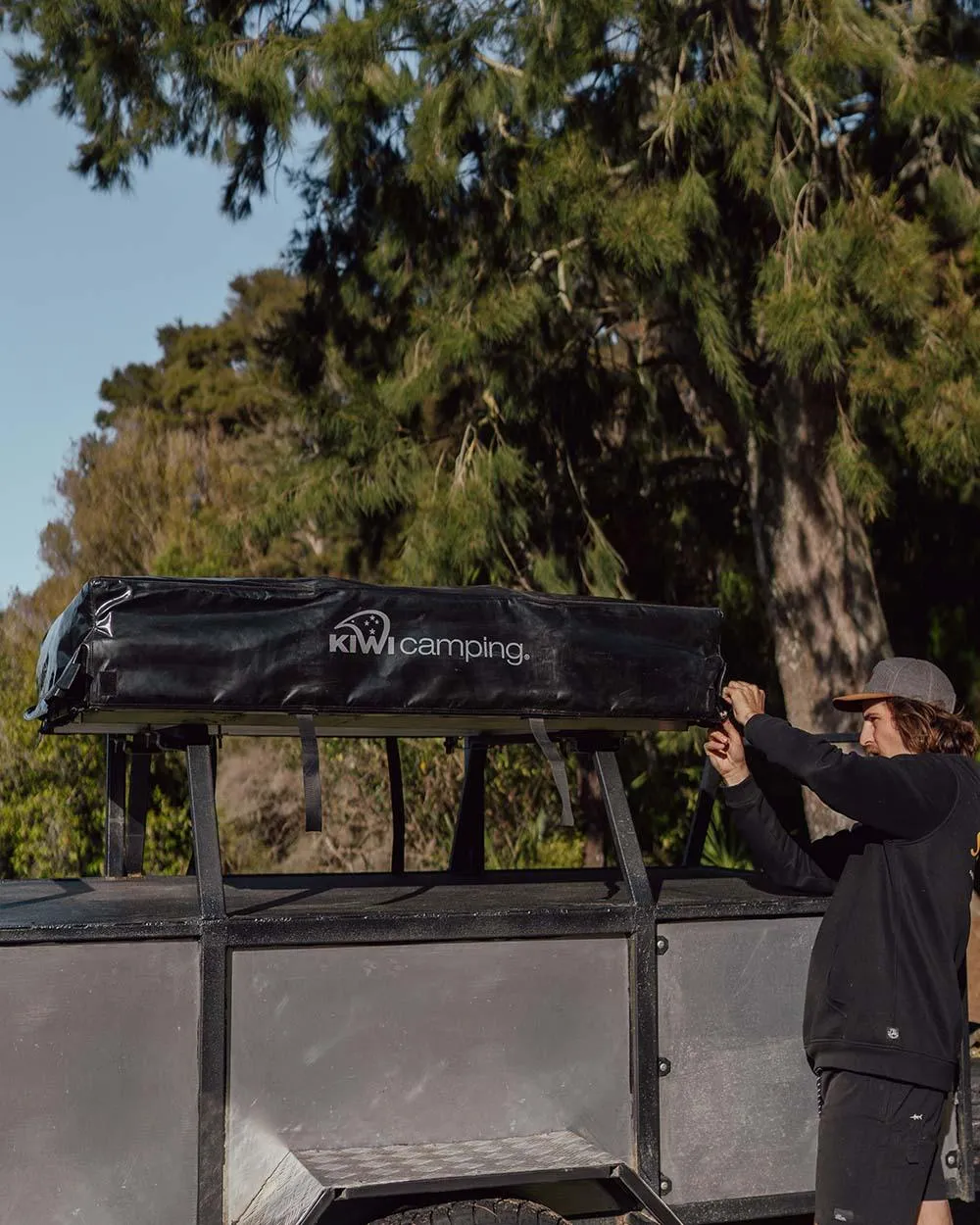Kiwi Camping Tuatara Soft Shell Rooftop Tent - Extended