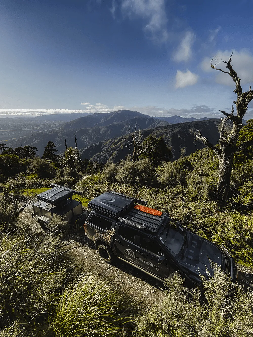 Kiwi Camping Tuatara Soft Shell Rooftop Tent - Extended