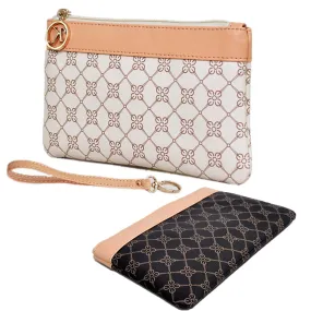 Ladies Fashion Small Clutch Bag Women Floral Casual Weekend Evening handbags Elegant Zipper Packet