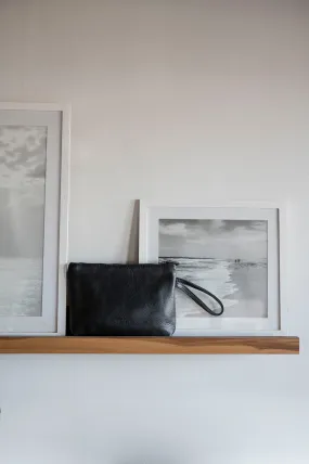 Leather clutch - Mar