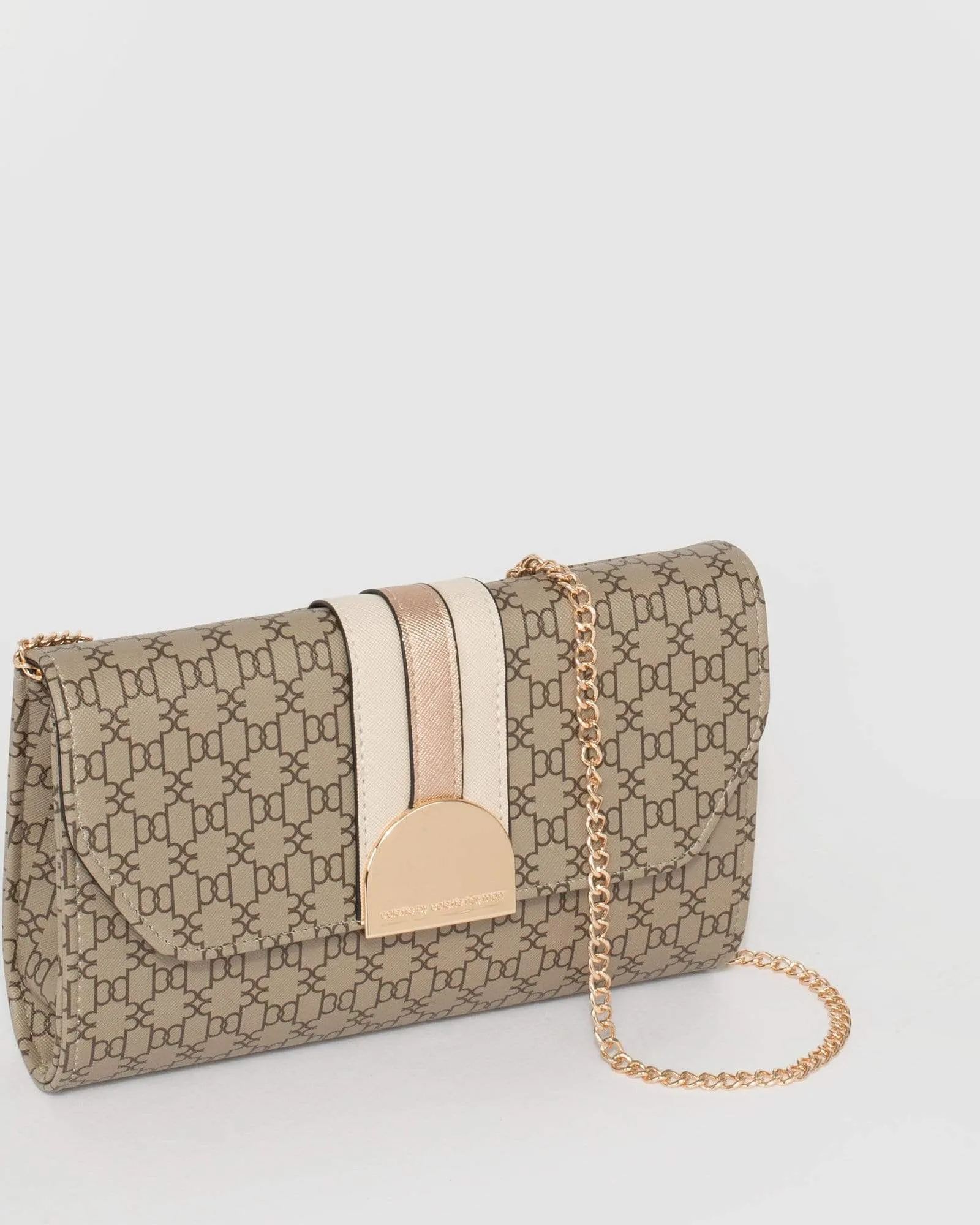 Monogram Rumi Evening Clutch Bag