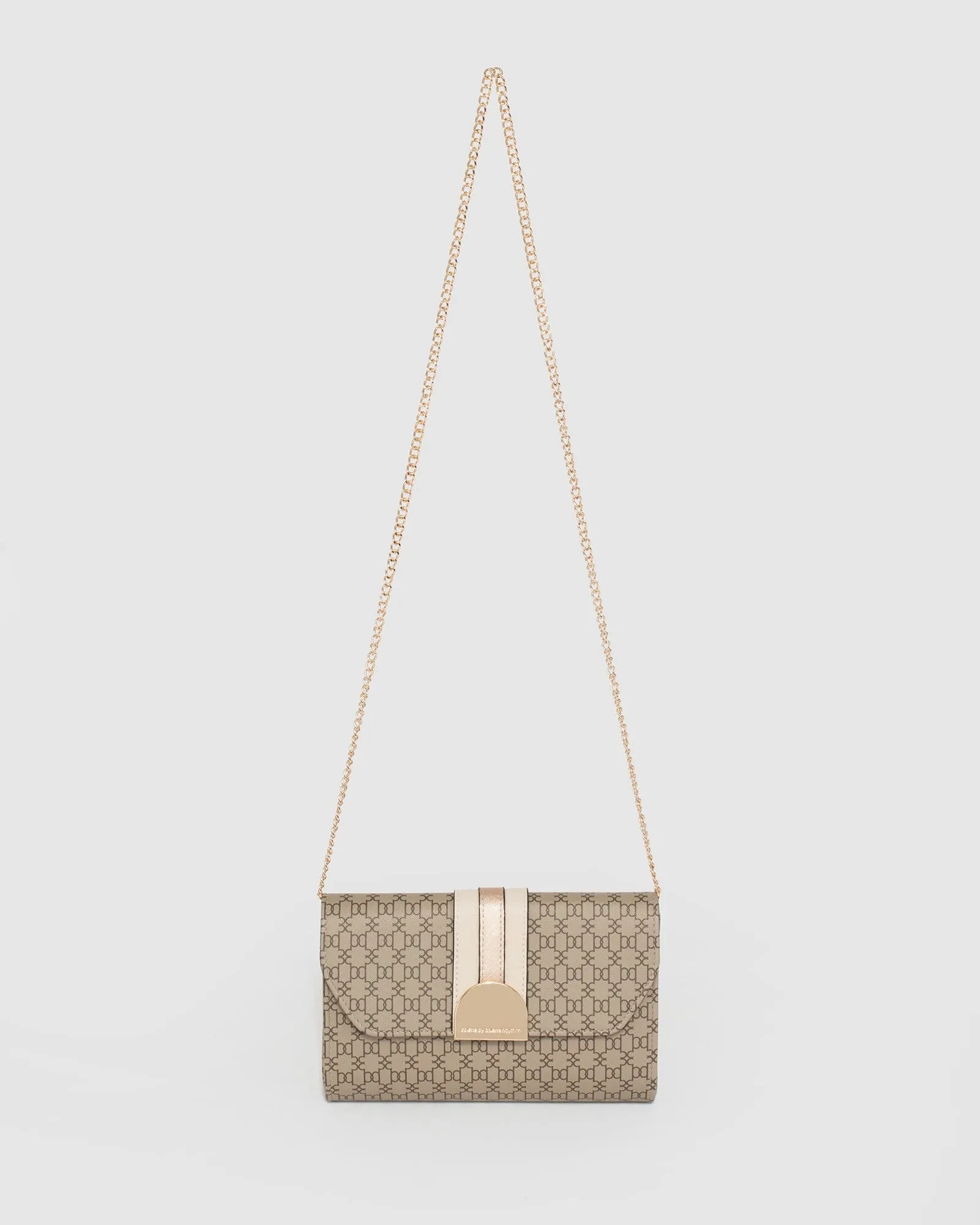 Monogram Rumi Evening Clutch Bag