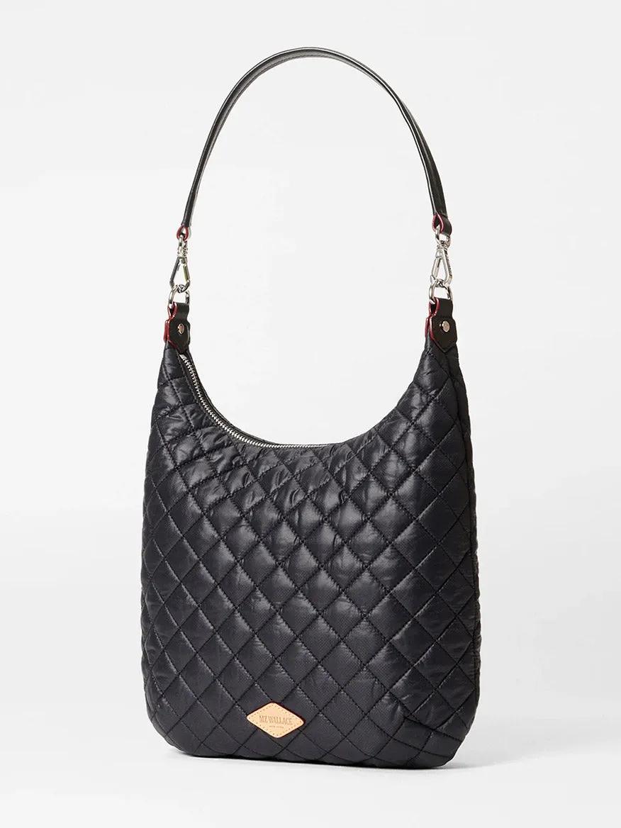 MZ Wallace Crosby Sienna in Black Oxford