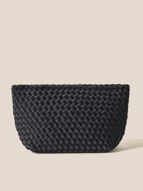 Naghedi Portofino Cosmetic Clutch in Solid Onyx