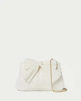 Rayne Pearl Bow Clutch
