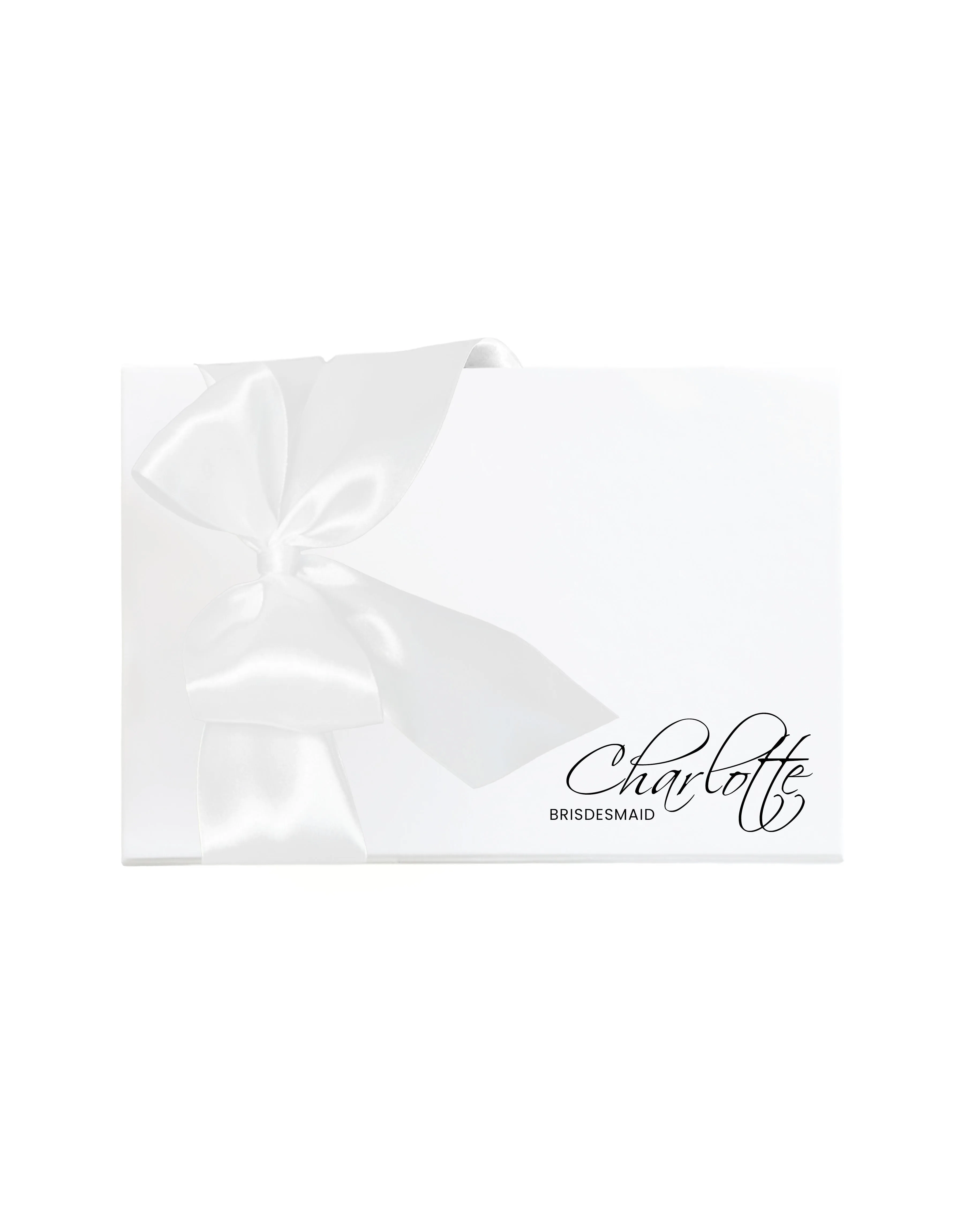 Signature Name Proposal Box - White