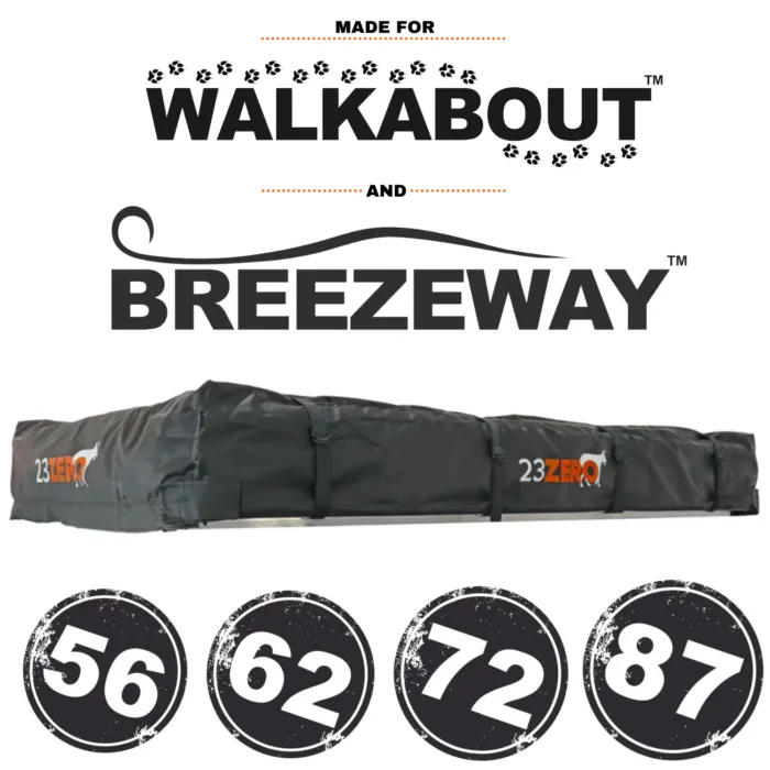 SOFT-SHELL TENT TRANSIT COVER IN BLACK