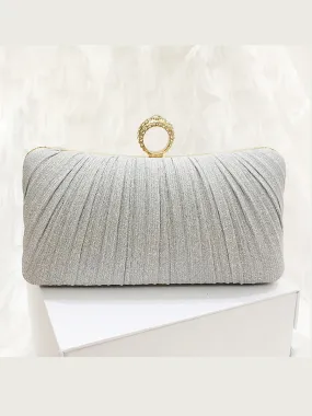 Synthetic Chain Waterproof Solid Colour Clutches & Evening Bags