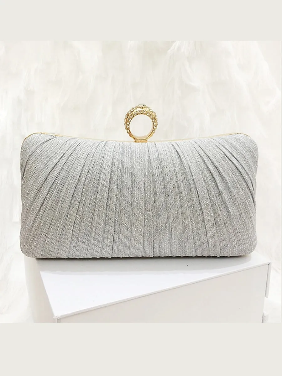 Synthetic Chain Waterproof Solid Colour Clutches & Evening Bags