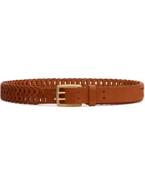 Tan Woven Belt