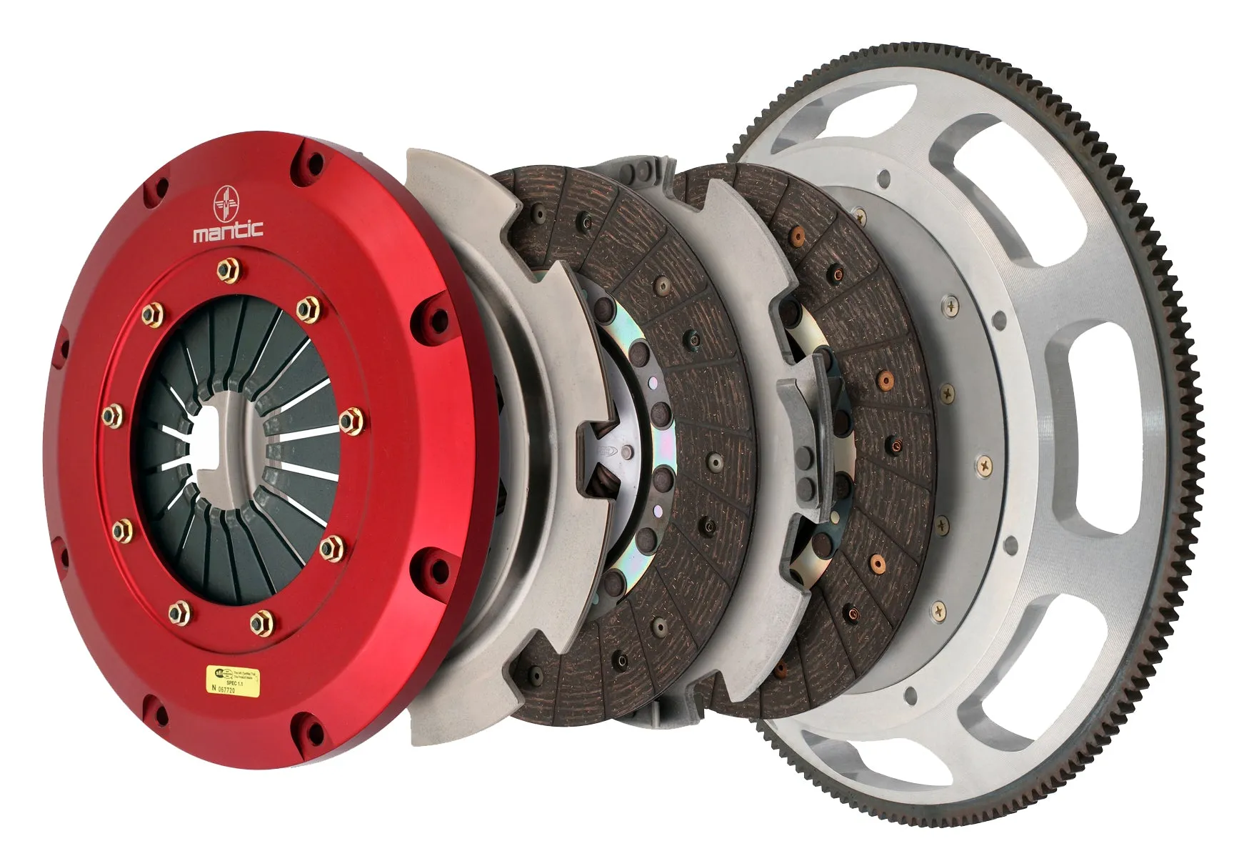 Twin Disc Clutch 2018-2023 Mustang GT - Organic (White Box)