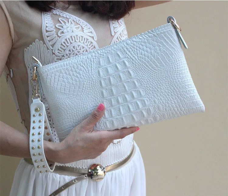 Women's Genuine Leather Evening Clutch