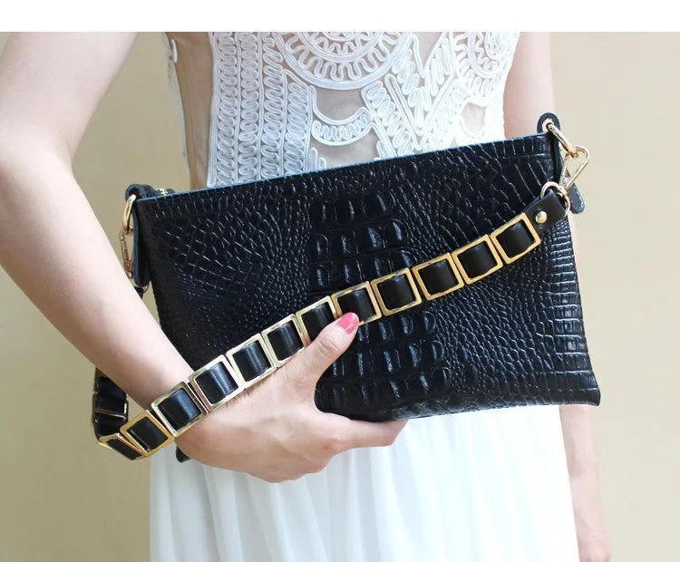 Women's Genuine Leather Evening Clutch