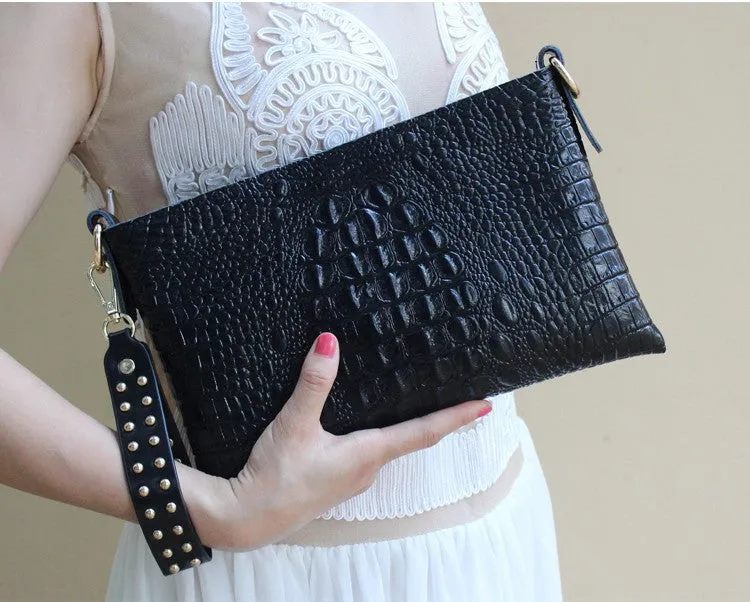 Women's Genuine Leather Evening Clutch