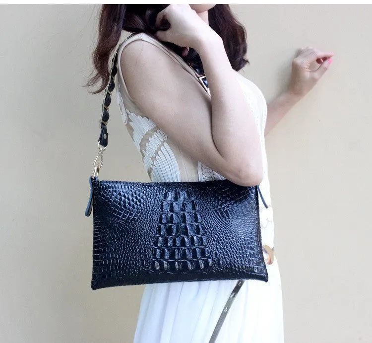 Women's Genuine Leather Evening Clutch