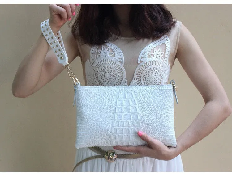 Women's Genuine Leather Evening Clutch